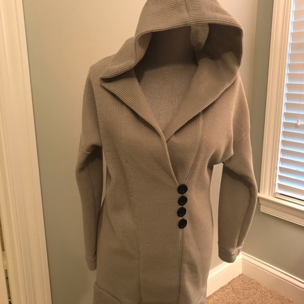 Stylish Tunic hoodie with soft polarfleece inside